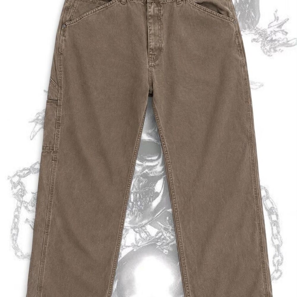 Unbranded Men's Brown and Tan Trousers